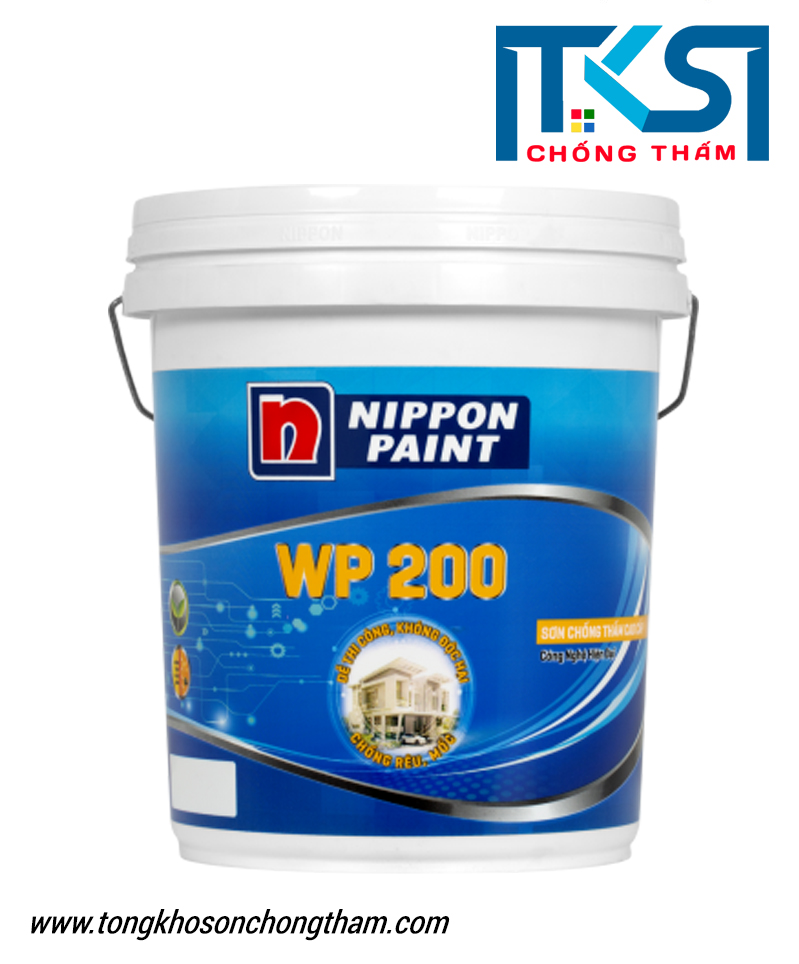 Sơn chống thấm pha xi măng Nippon WP 200