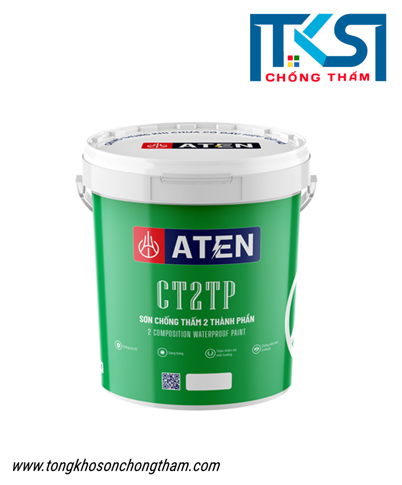 Sơn chống thấm pha xi măng Aten