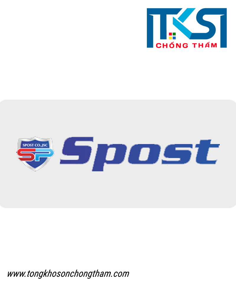 Spost Sơn chống thấm Spost trộn xi măng - tongkhosonchongtham.com